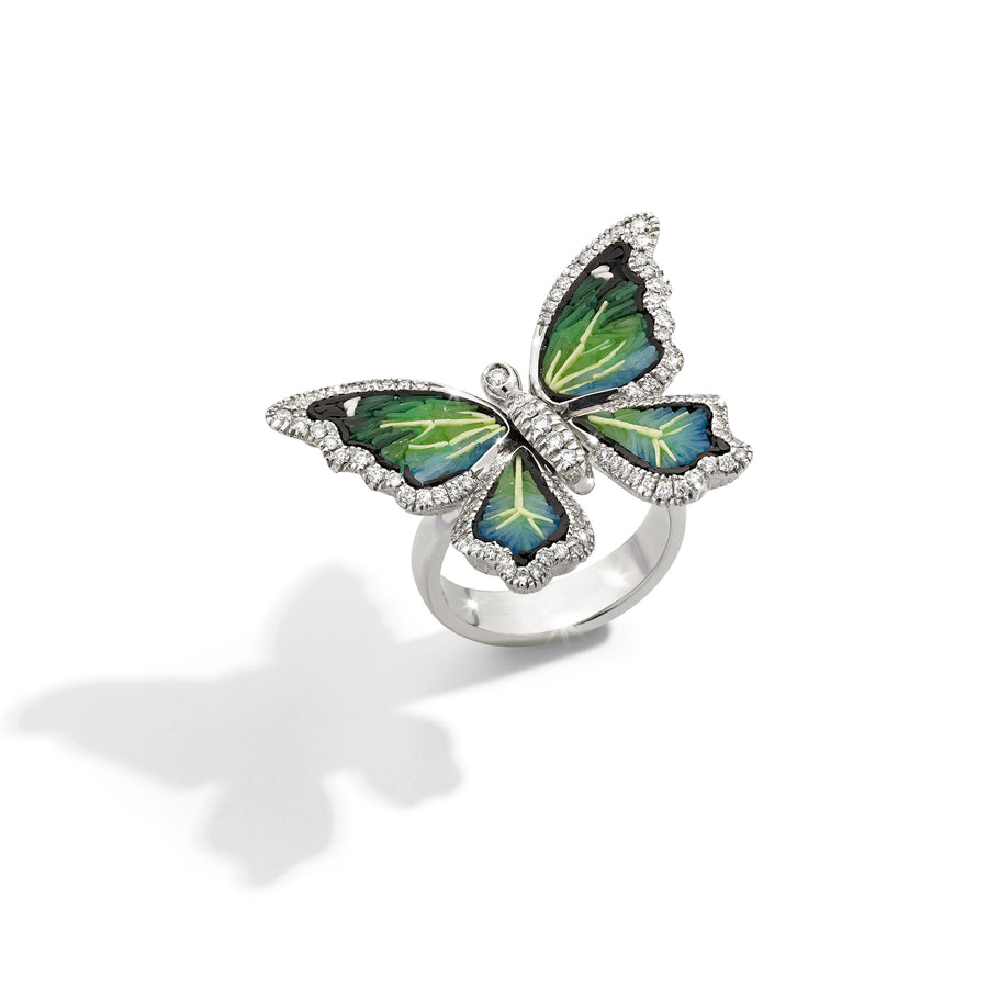 Anello Butterfly Romance Turquoise