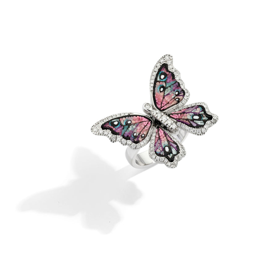 Butterfly Romance Pastel Ring