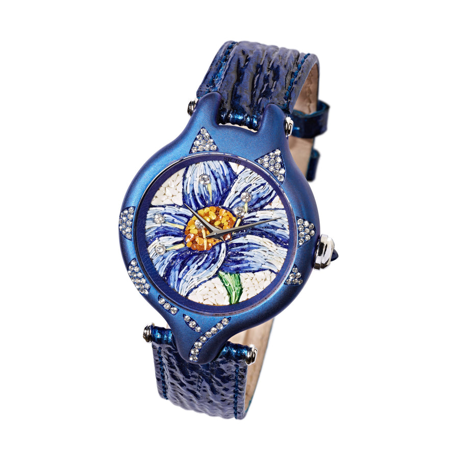 Blue Lily Watch