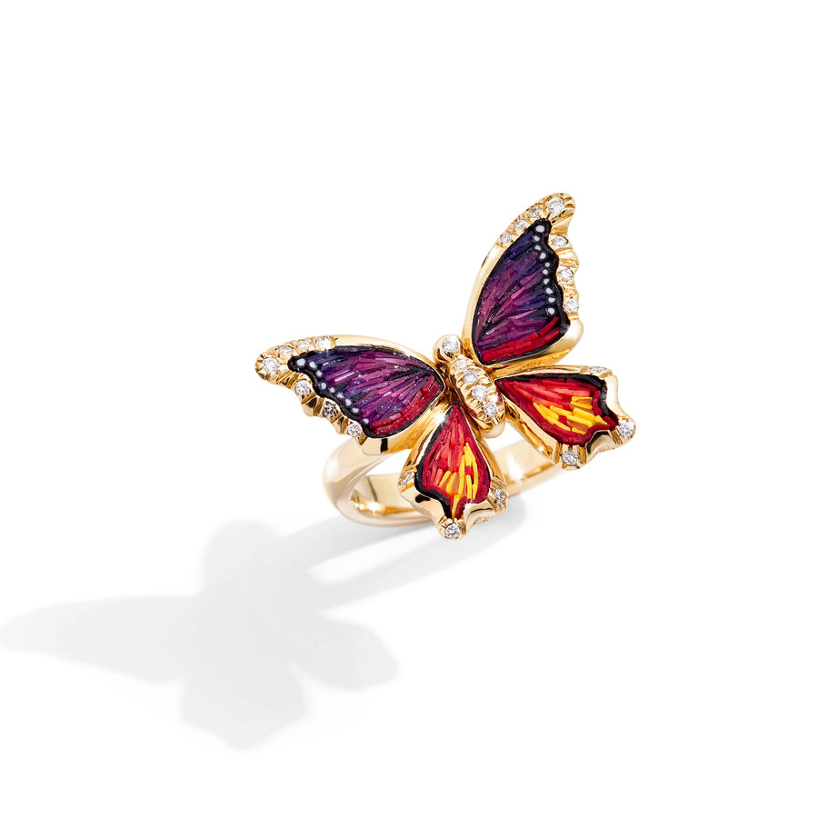 Painted Lady Small Ring